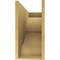 Ekena Millwork 10"W x 30"D x 20"H Classic Asheboro Rough Cedar Woodgrain TimberThane Corbel, Primed Tan CORUR10X30X20ASHRCPR - alternate 4
